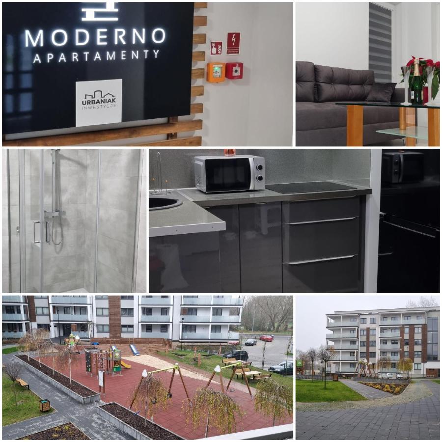 Apartament Unibal Szczecinek Exteriör bild